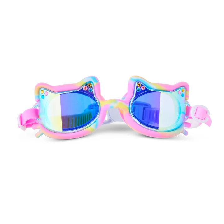 Gafas de natación Tie-dye tabby-meowberry breeze · Bling2O