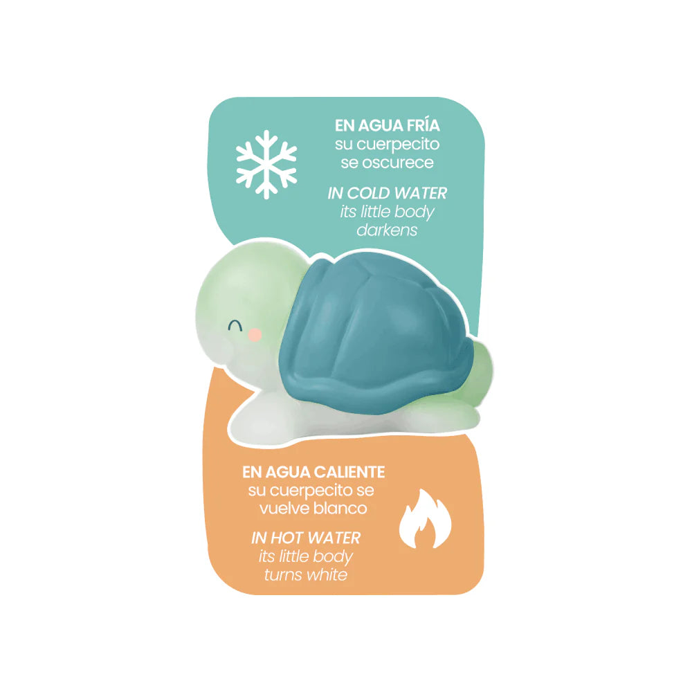 Set de 4 juguetes termosensibles "tropicool" · Saro