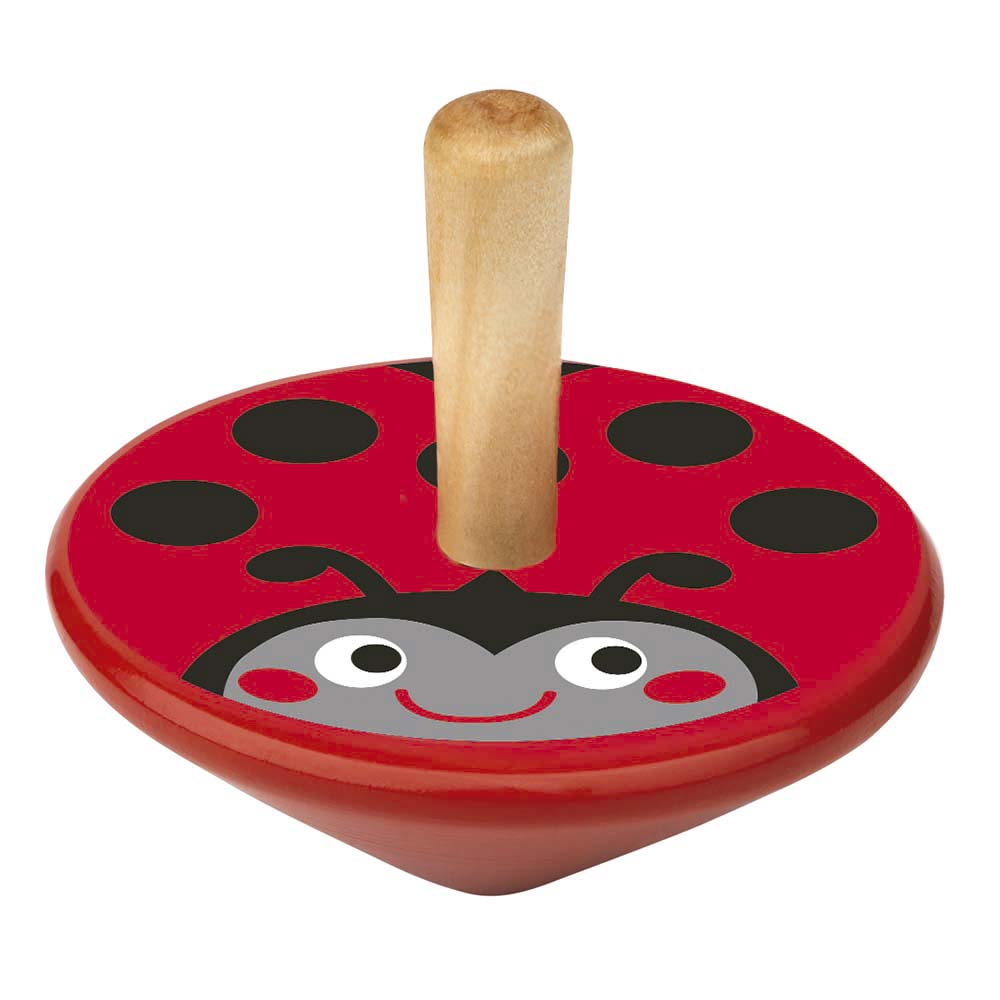 Peonza de madera - Bichos (modelos surtidos) · Moses