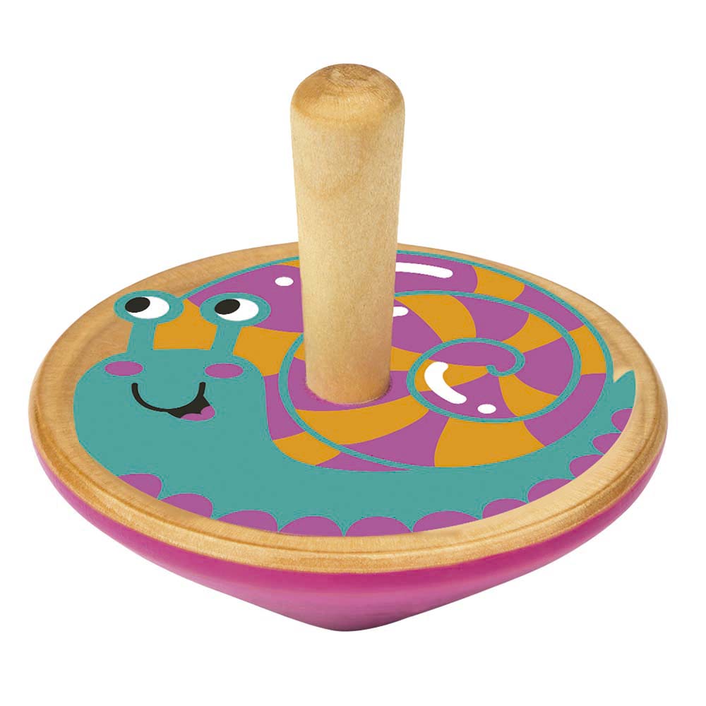 Peonza de madera - Bichos (modelos surtidos) · Moses