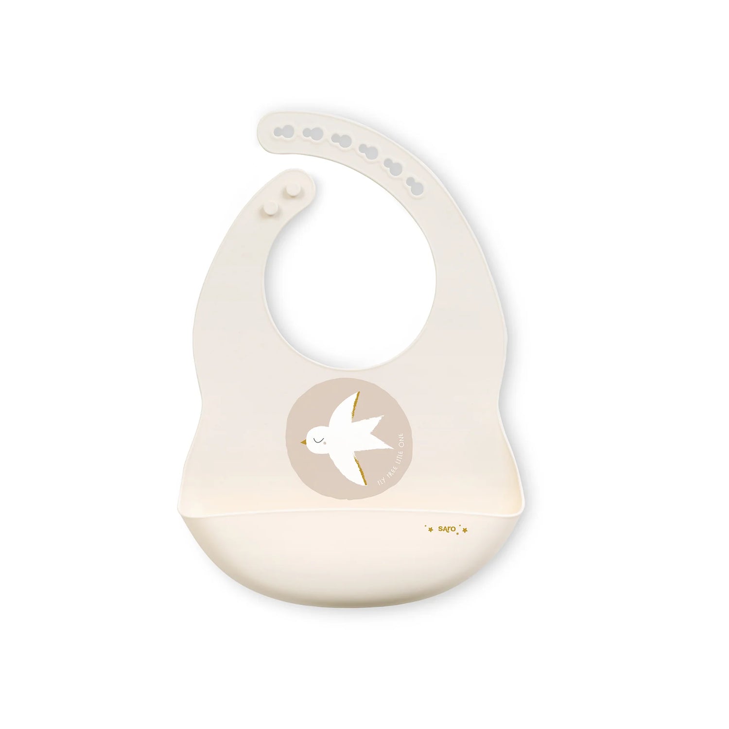 Babero de silicona · Saro