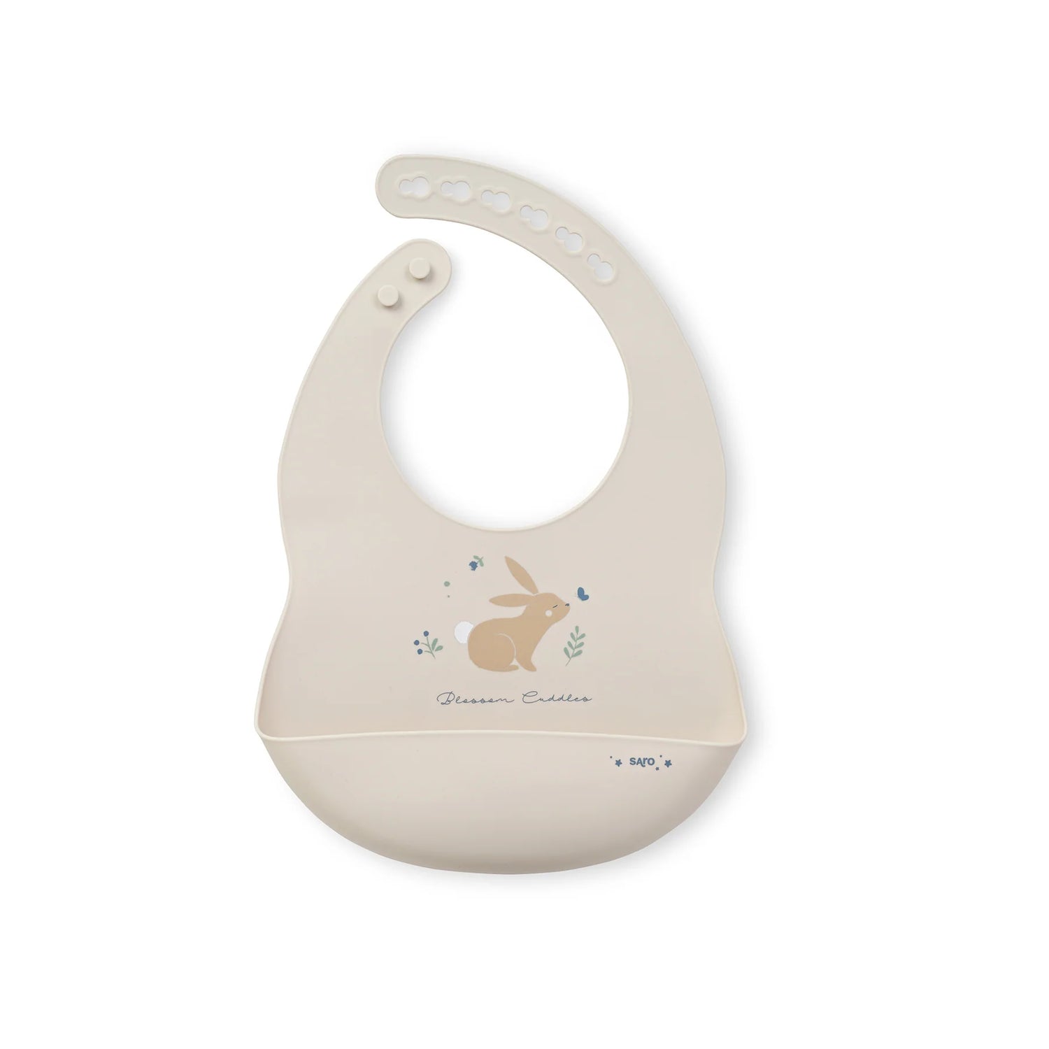 Babero de silicona · Saro