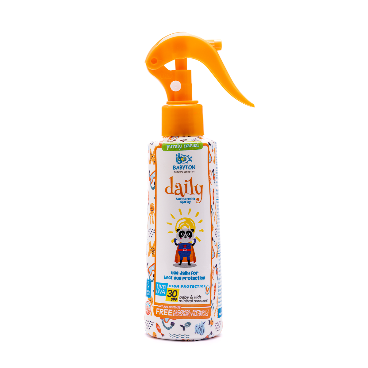Spray de protección solar MINERAL (30 SPF UVB / UVA) · Babyton