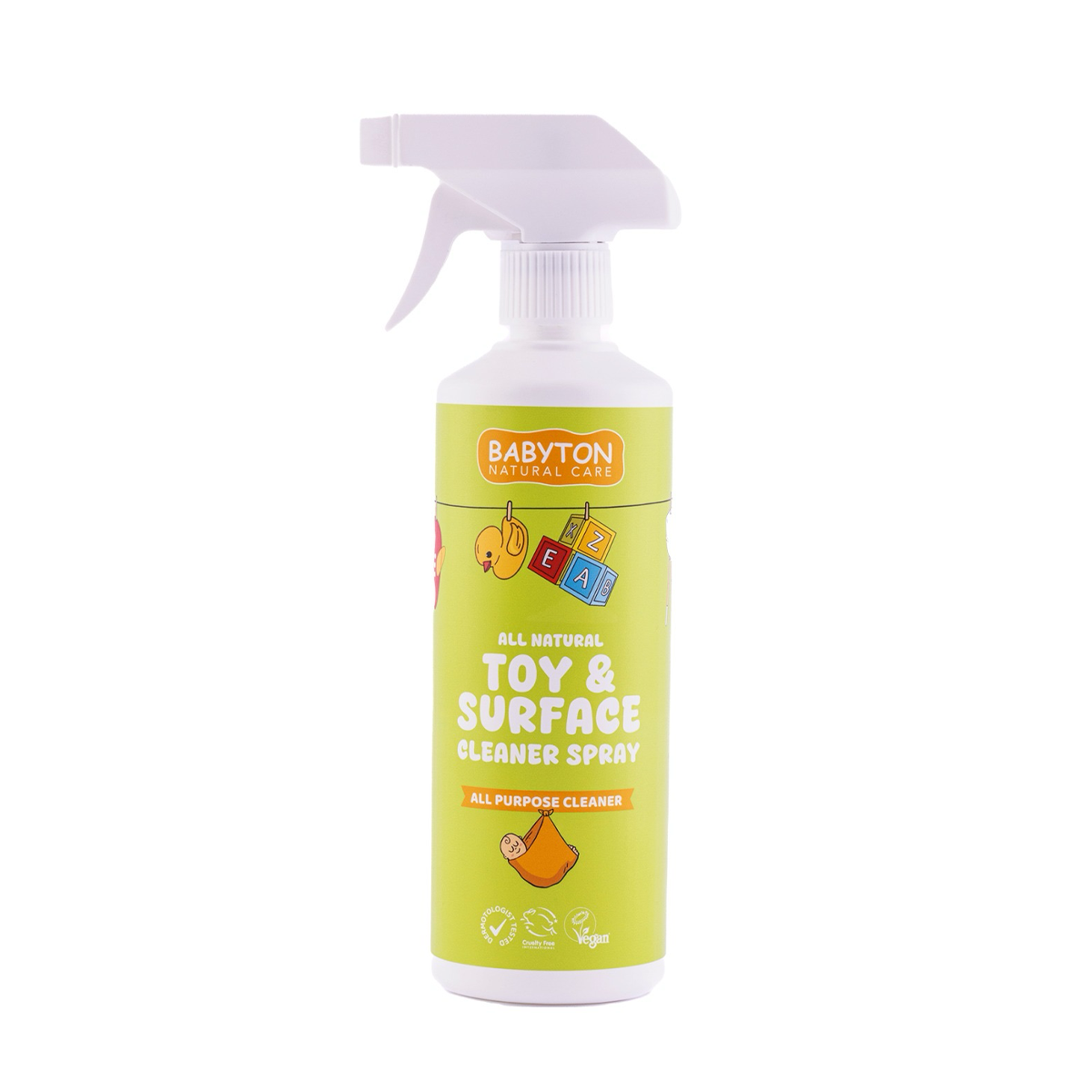 Spray limpiador juguetes y superficies · Babyton