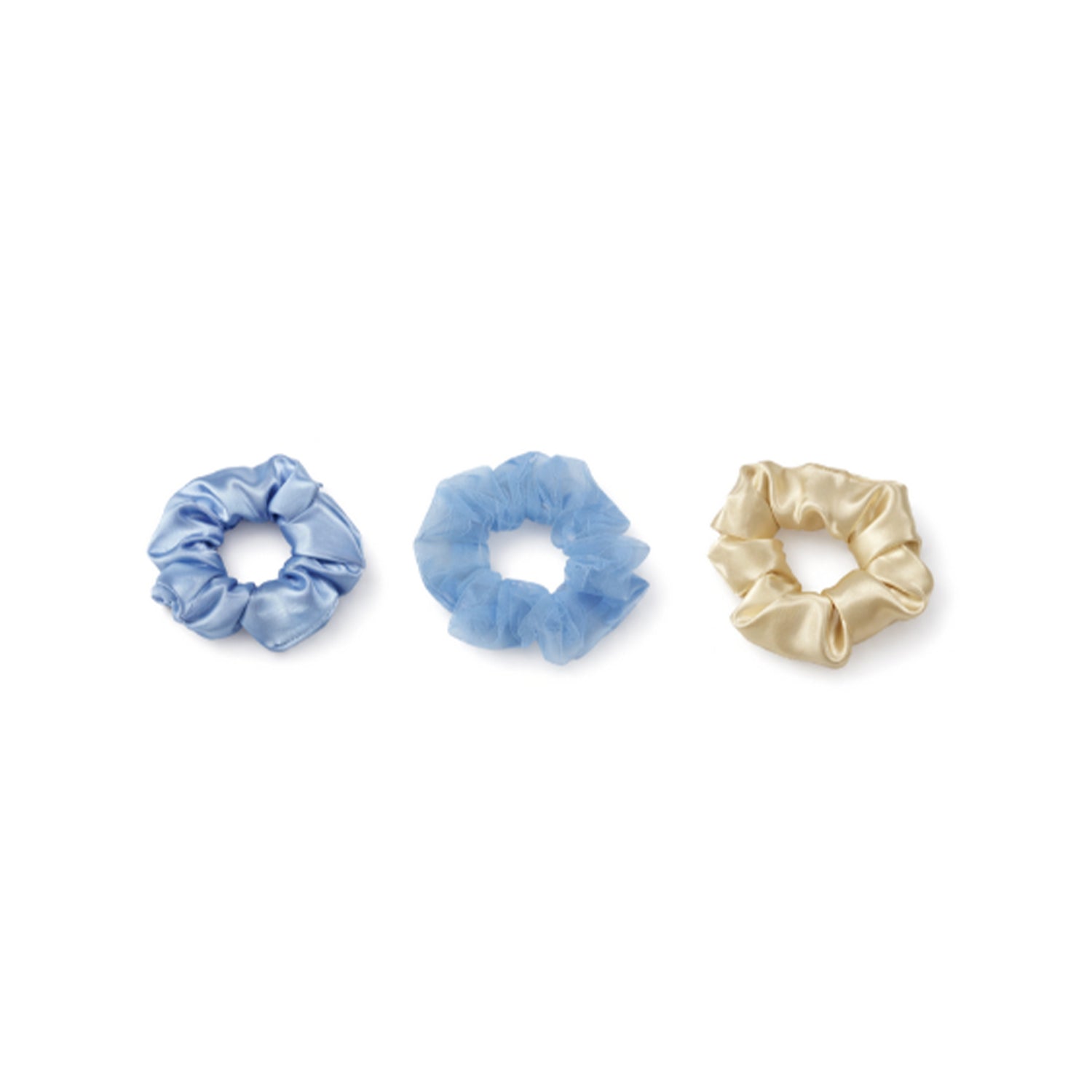 Set de mix de scrunchies en satén · Billy Loves Audrey