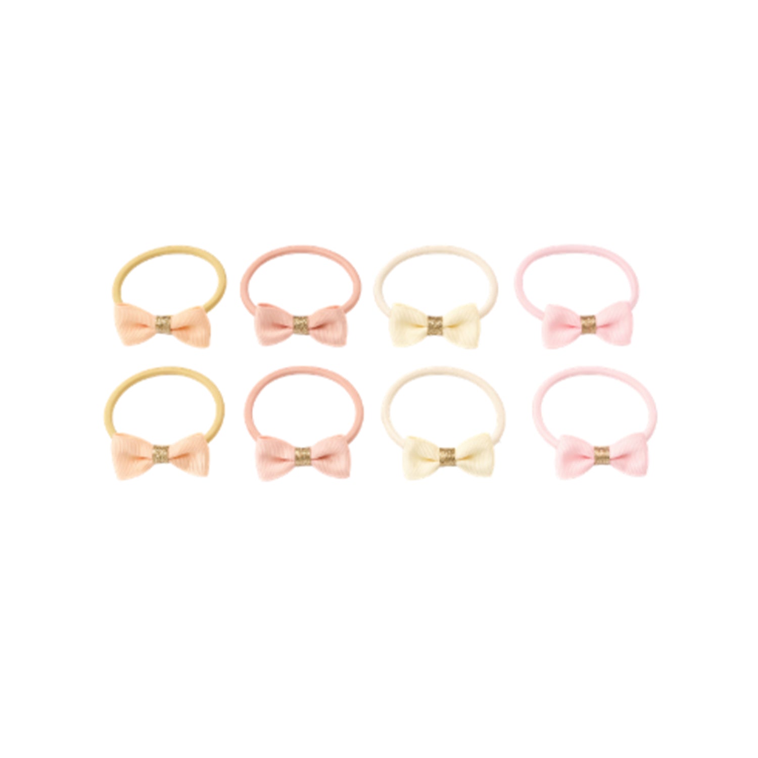 Set de 8 gomas de pelo Mini Bow · Billy Loves Audrey