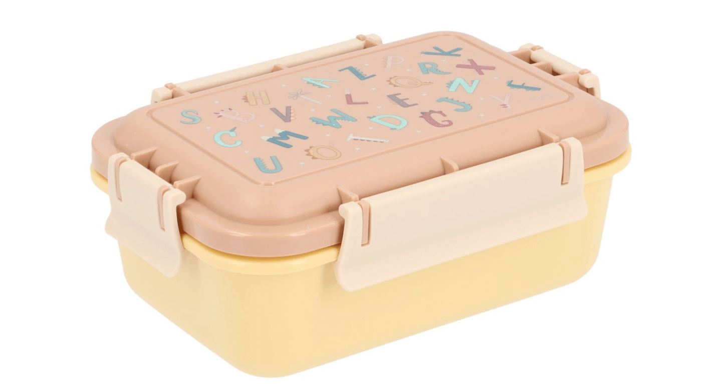 Caja Almuerzo Bento Funny Letters· Tutete
