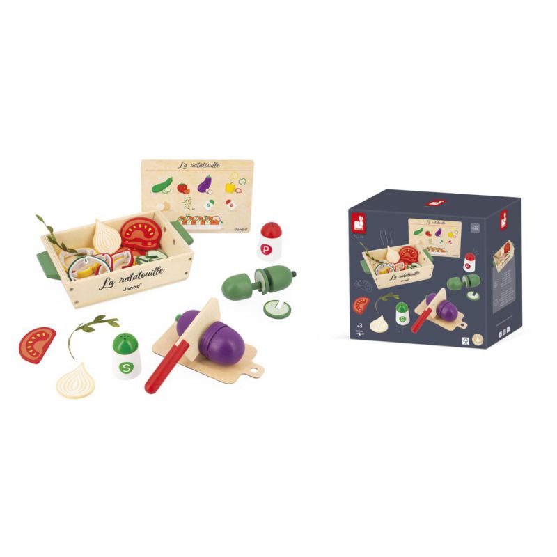 Set de verduras para Ratatouille · Janod