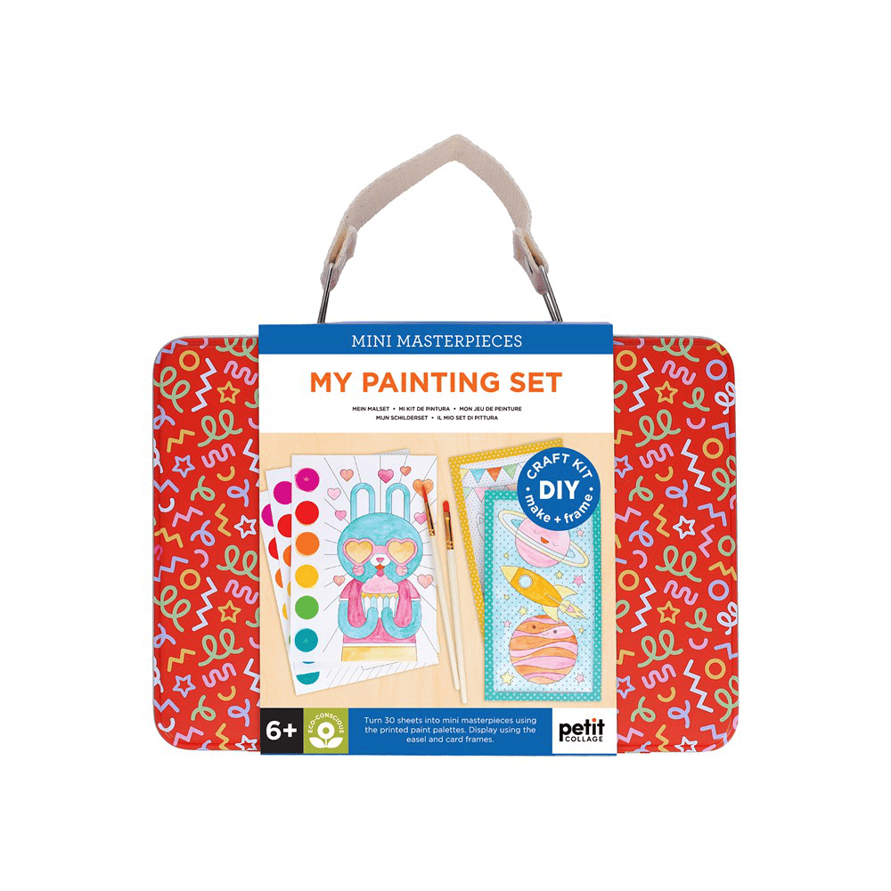 Maletín de pintura "Mini Masterpieces - My painting set" · Petit Collage