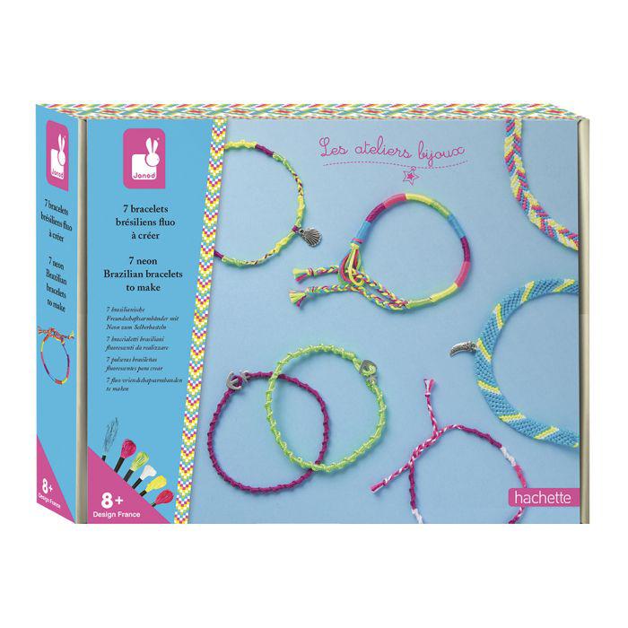 7 Pulseras Brasileñas Fluorescentes · Janod