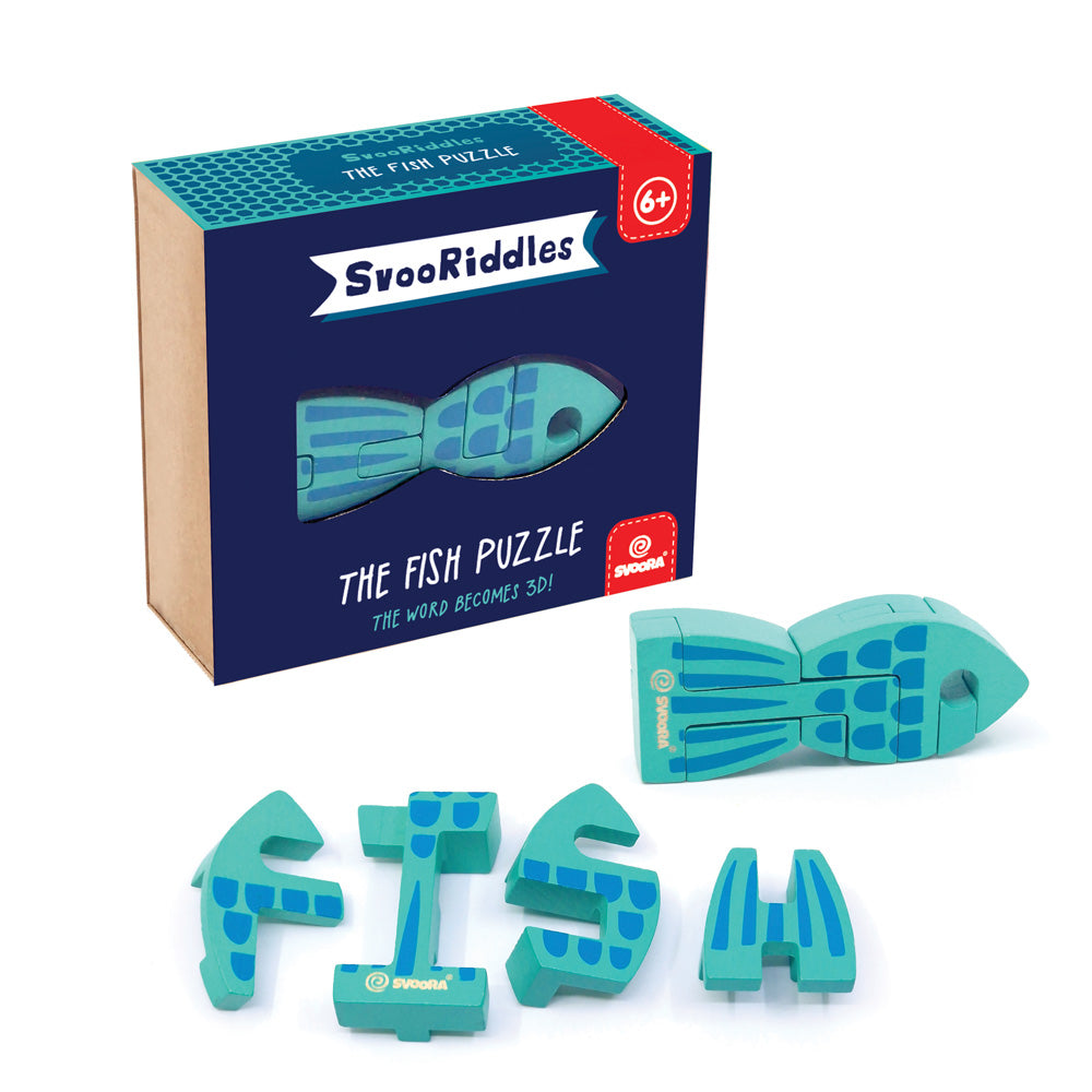 SvooRiddles Puzzle apilable The FISH · Svoora
