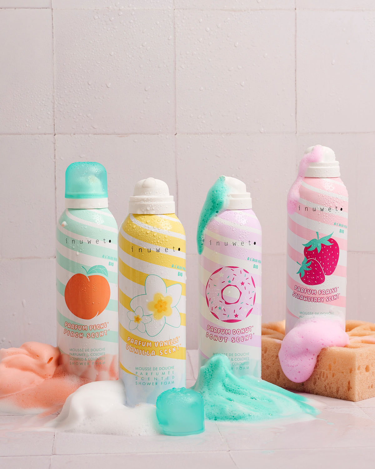 Espuma de ducha 200 ml · Inuwet