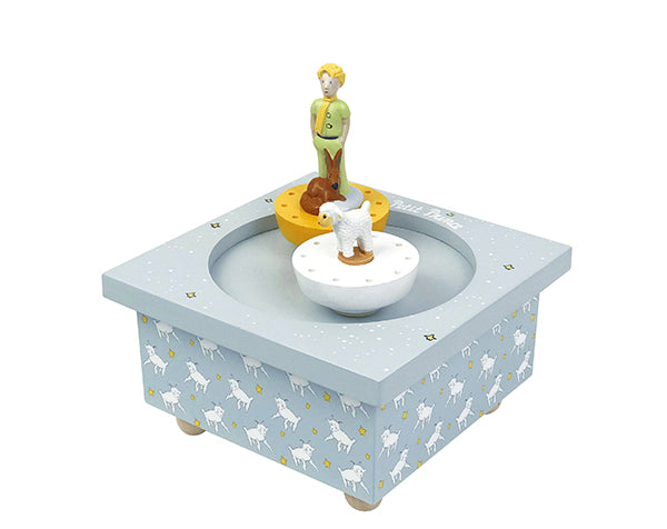 Caja musical con figuras danzantes "El Principito" · Trousselier