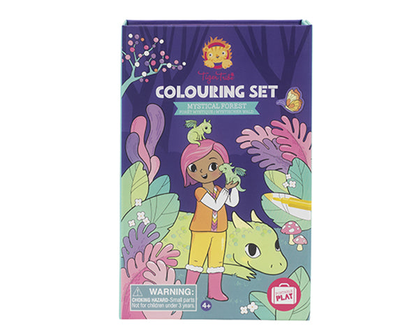 Set para colorear · Tiger Tribe