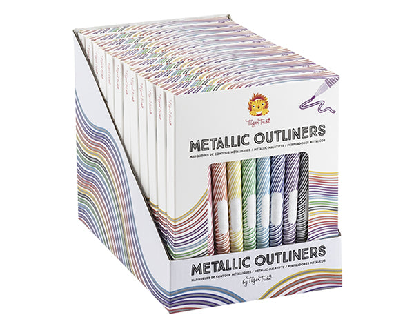 Rotuladores metálicos (Metallic Outliners) · Tiger Tribe