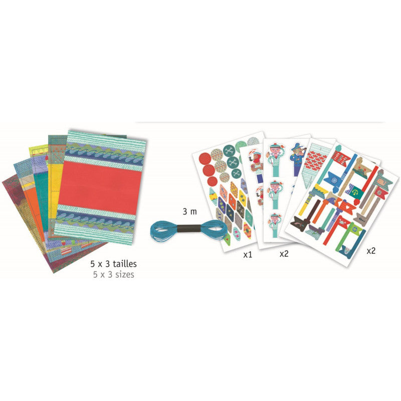 Papiroflexia Origami Barcos flotantes · Djeco