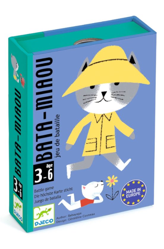 Juego de Cartas Bata Miaou · Djeco