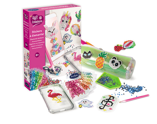 Set de perlas de agua Pegatinas con diamantes · SentoSphère
