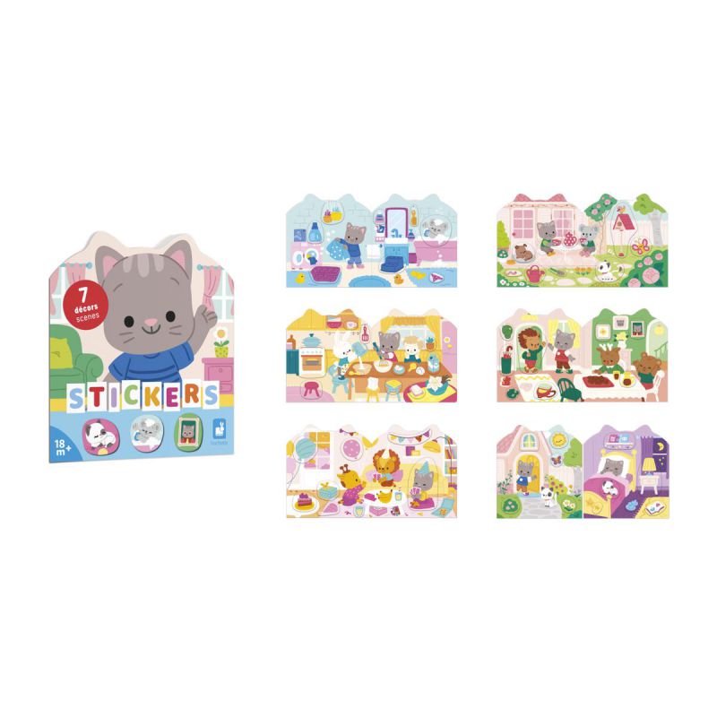 Cuaderno de Pegatinas La Casa · Janod