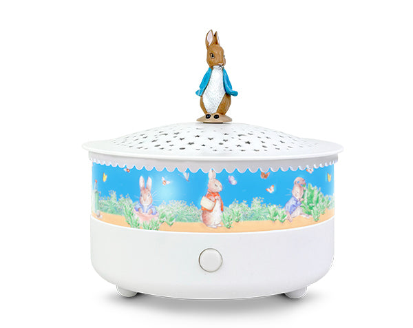 Proyector de estrellas musical y quitamiedos  portátil "Peter the Rabbit" · Trousselier