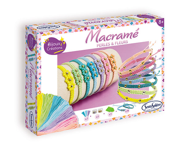 Kit Macramé - Perlas y Flores · SentoSphère