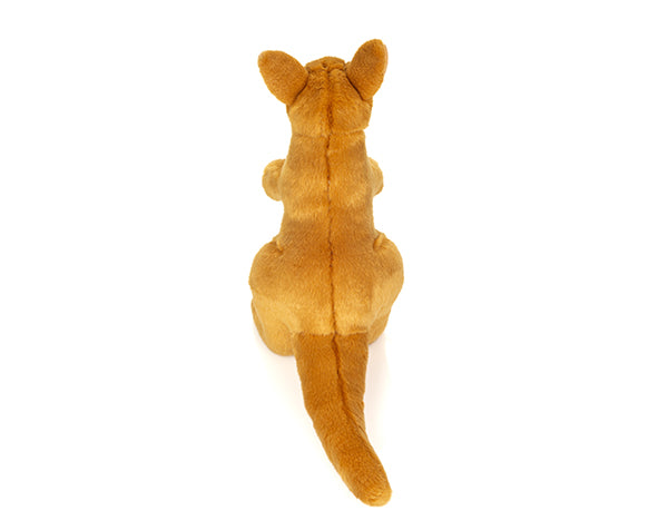 Canguro con bebeé de peluche · Hermann Teddy Collection