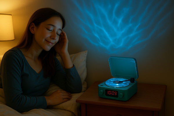 MAGIC WAVE – Altavoz sensorial con diseño tocadiscos · Little L