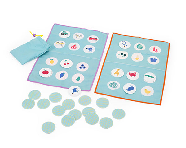 Bingo & Memo (juego 2 en 1) resistente al agua · Quut