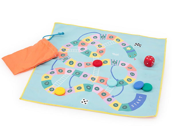 Juego de la oca / Serpientes y escaleras  (juego 2 en 1) resistente al agua · Quut