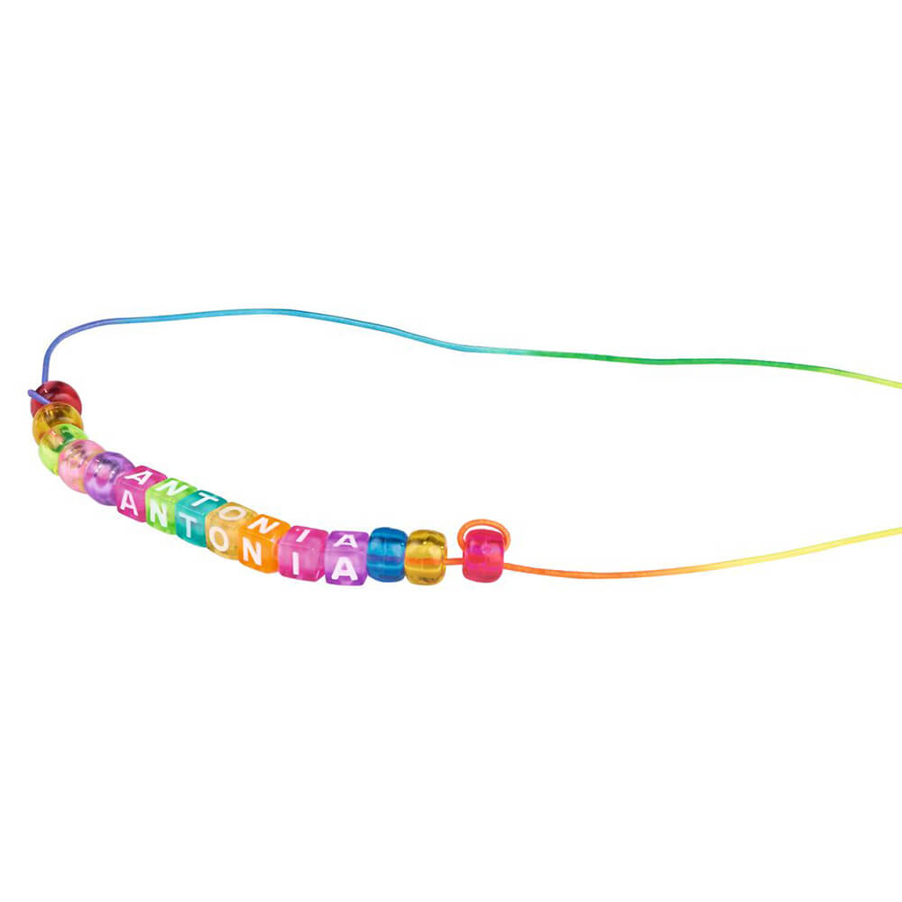 Set abalorios Letras transparentes · Moses