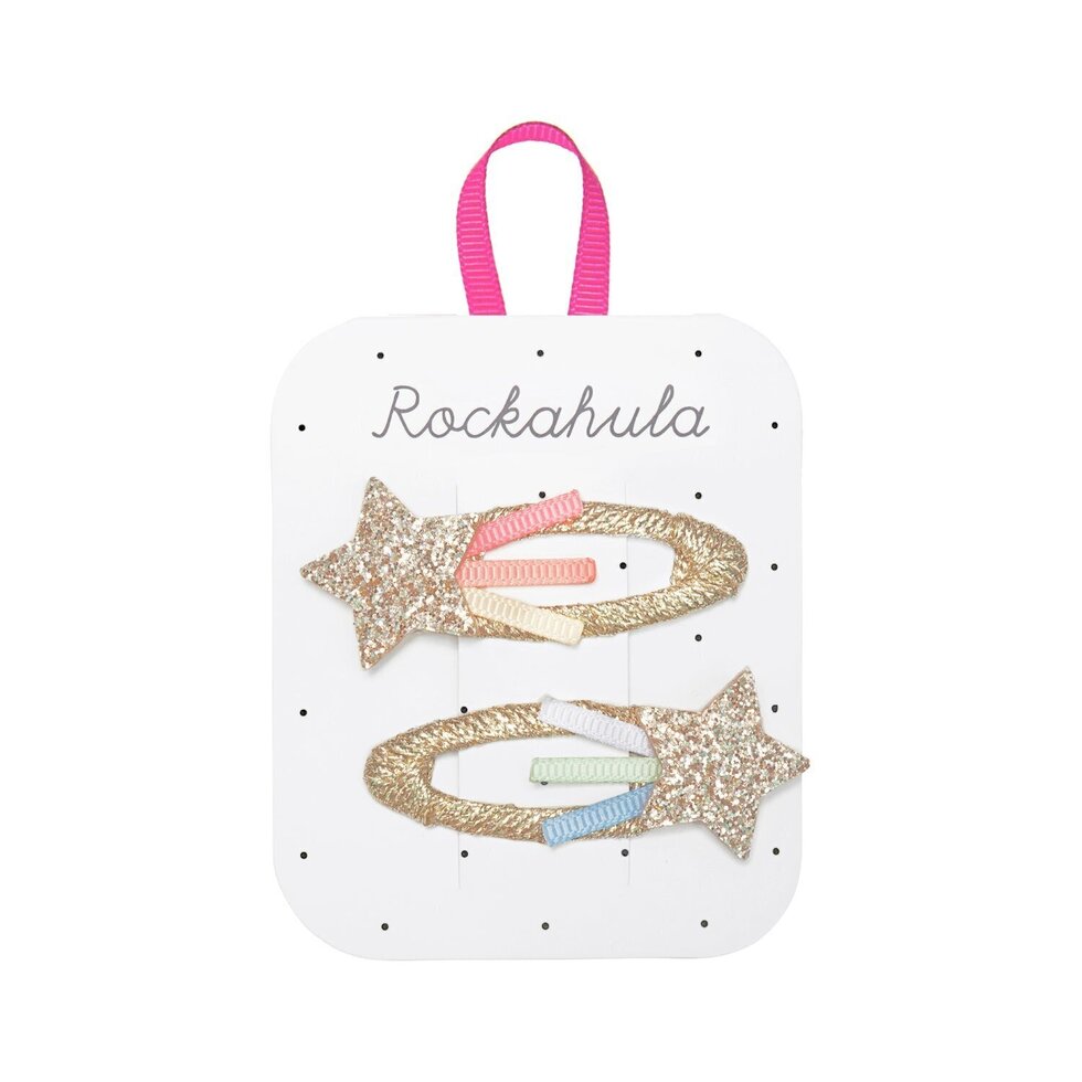 Clips para el pelo Rainbow Shooting Star · Rockahula