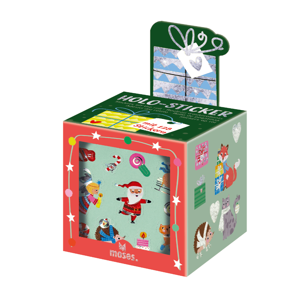 Navidad – Rollo de pegatinas (surtido) · Moses