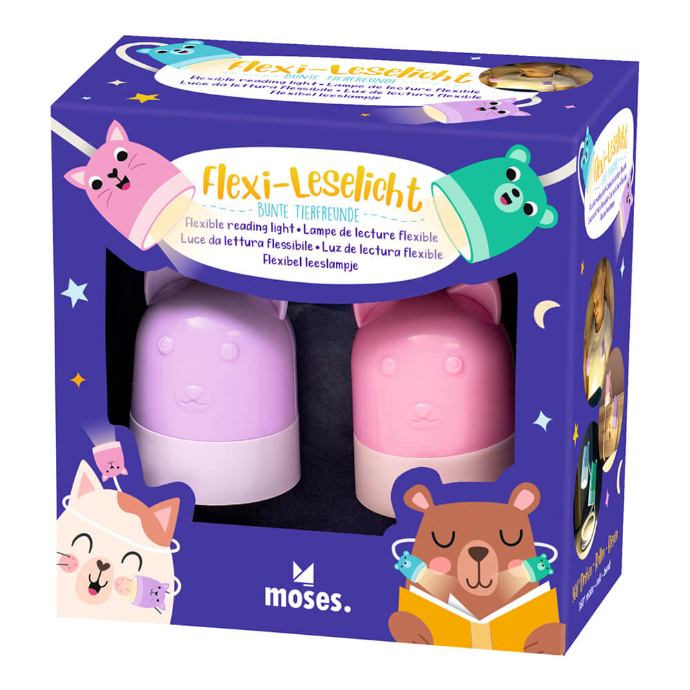 Luz de lectura flexible (2 colores variables) · Moses