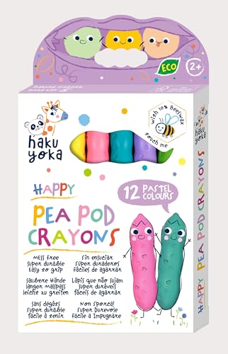 Pea Pod Crayons 12 Colores · Haku Yoka