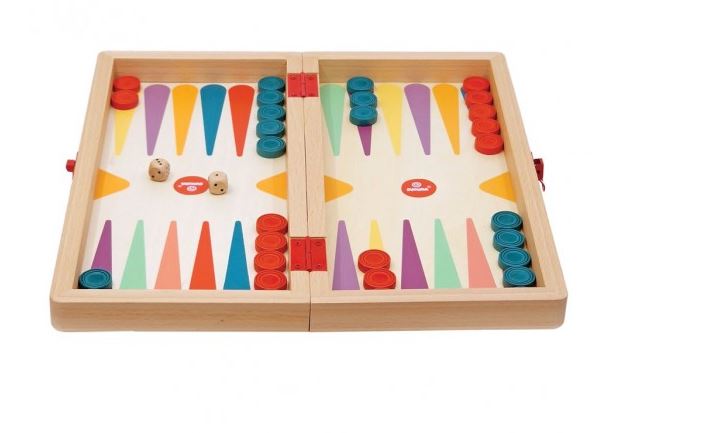 JUEGO DE MESA 3 EN 1 AJEDREZ - DAMAS - BACKGAMMON · SVOORA