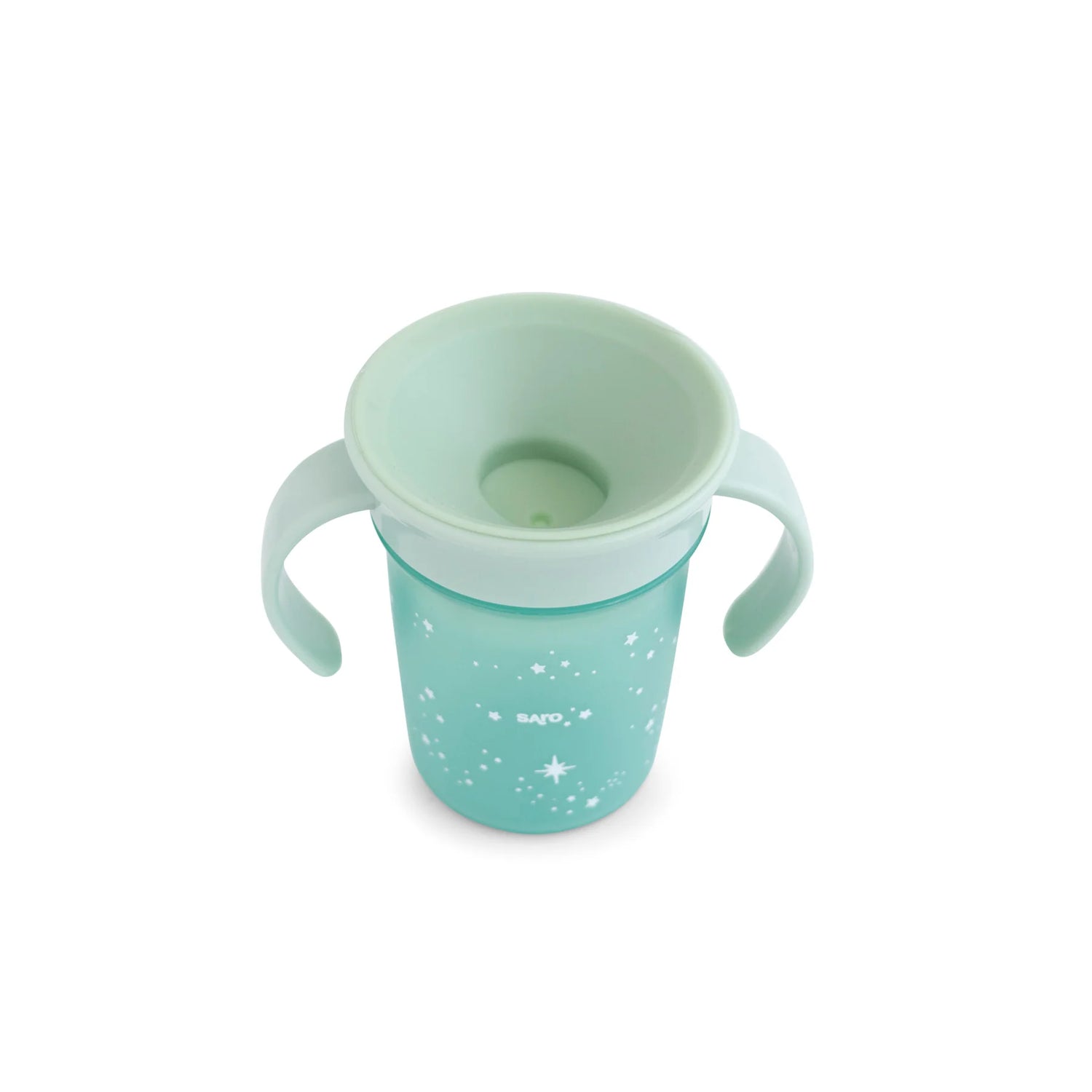 Taza antigoteo 360º Amazing Cup Menta · Saro