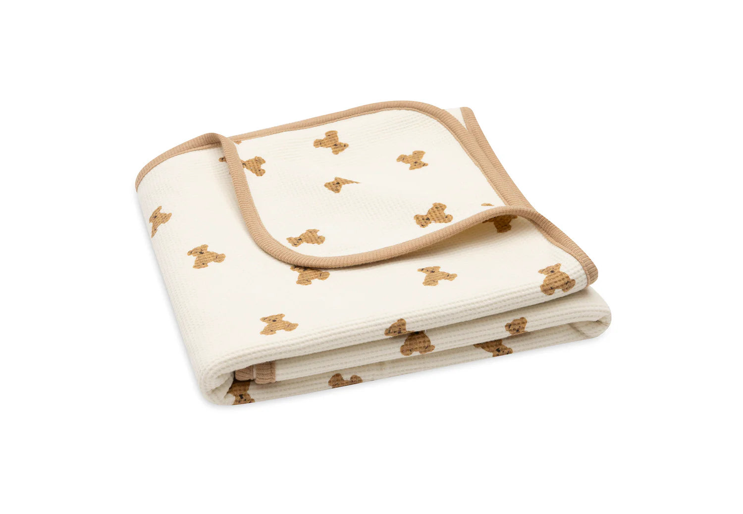 Manta Waffle Mini teddy bear · Jollein