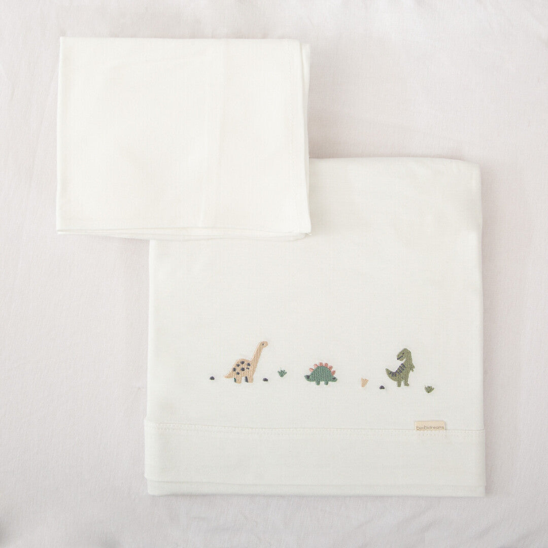 Juego de sábanas bordadas para Minicuna 50x80/90 Bronto Chic · Bimbidreams