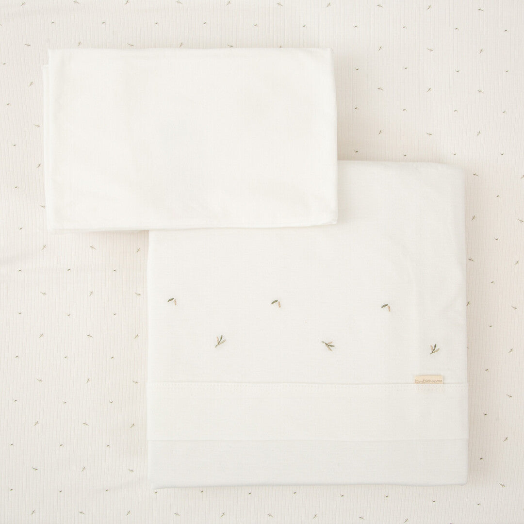 Juego sabanas punto jersey 3 piezas Cornelia (Cuna (60x120)) · Bimbidreams