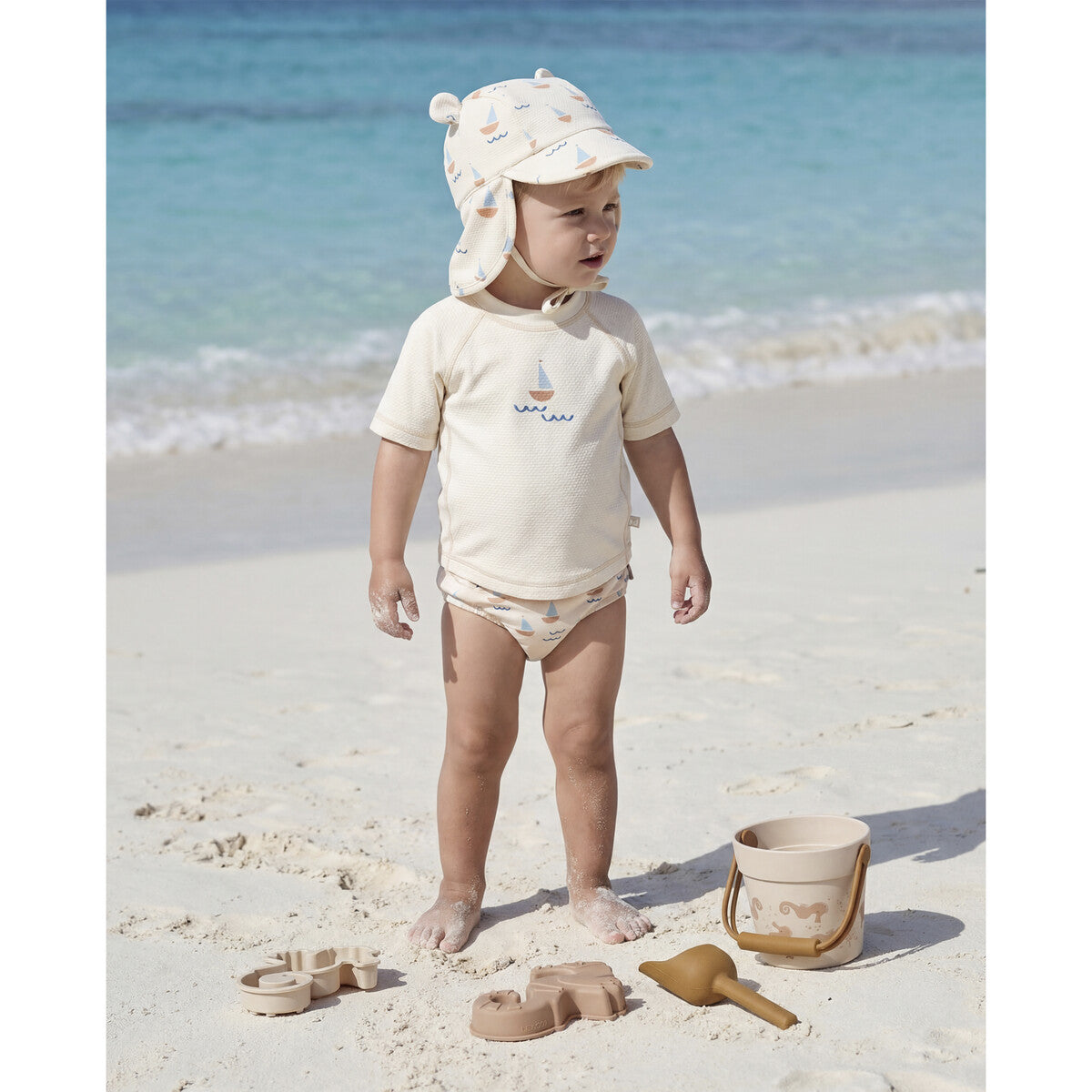 Gorro con protección UPF 50+ Calypso · Bimbidreams