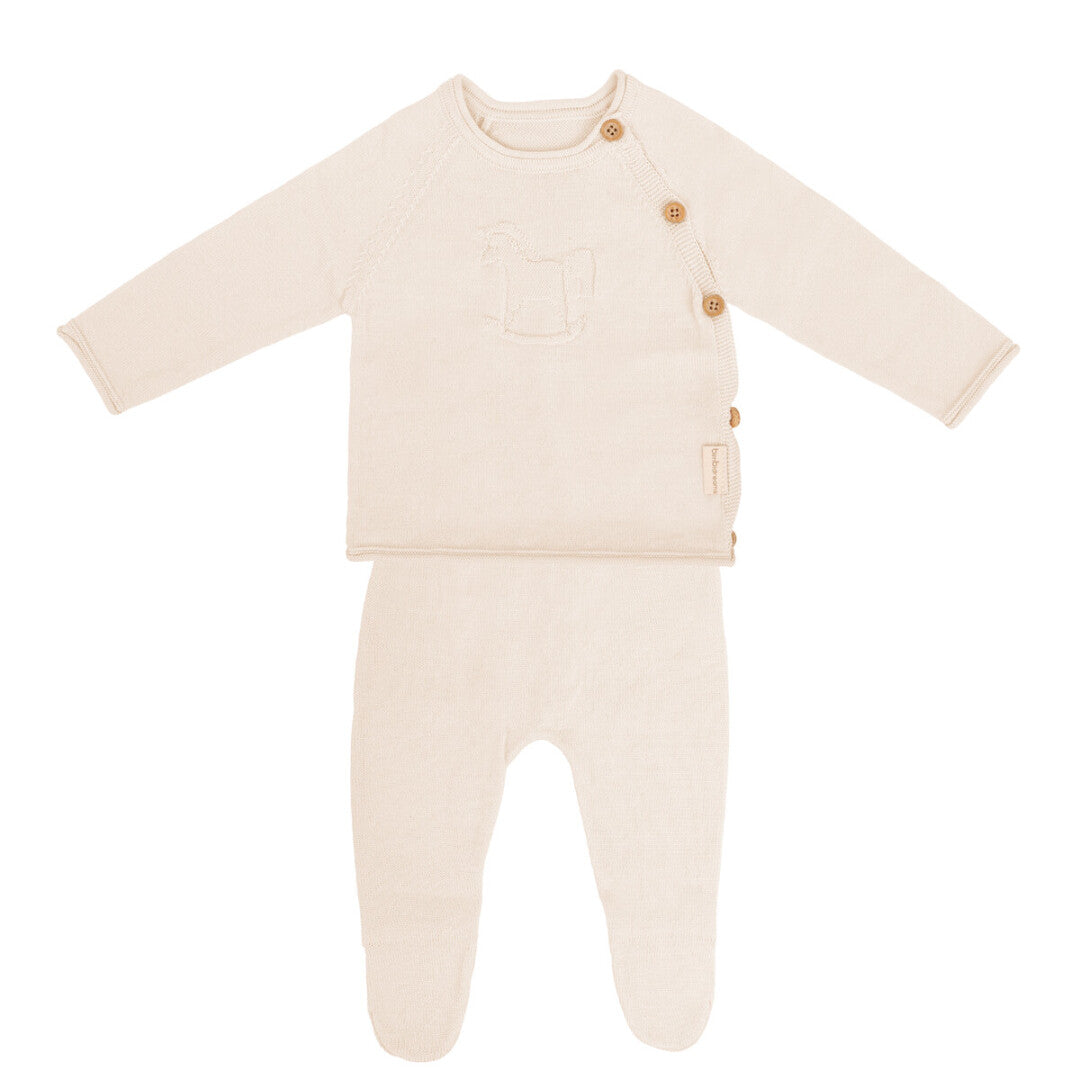 Jubón y polaina tricot Jules (0-1 mes) · Bimbidreams