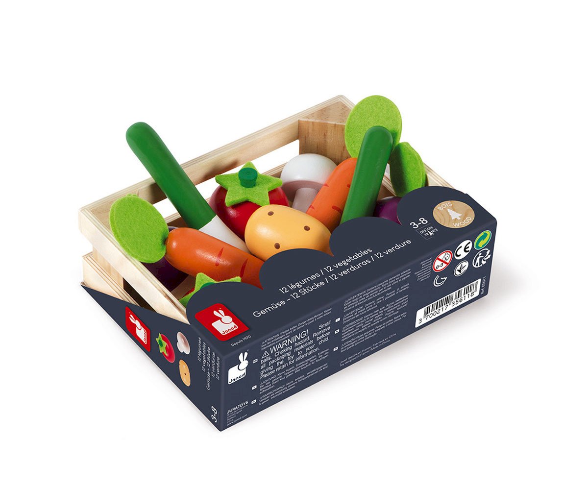 Set de 12 verduras · Janod