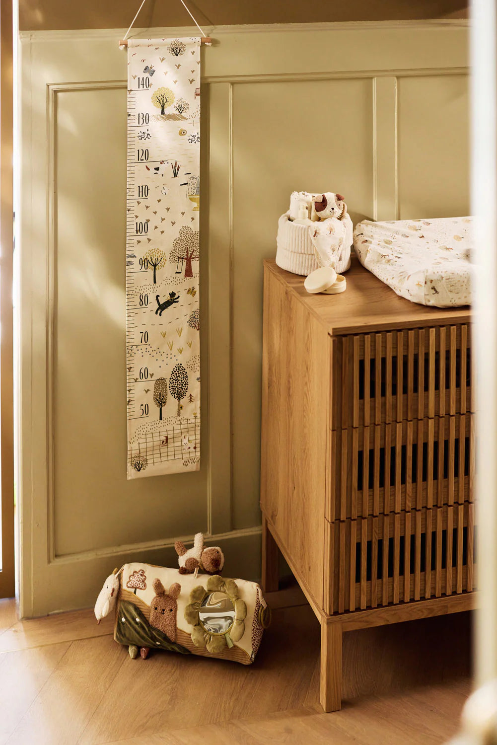 Cesta organizador Cloudy rib · Jollein