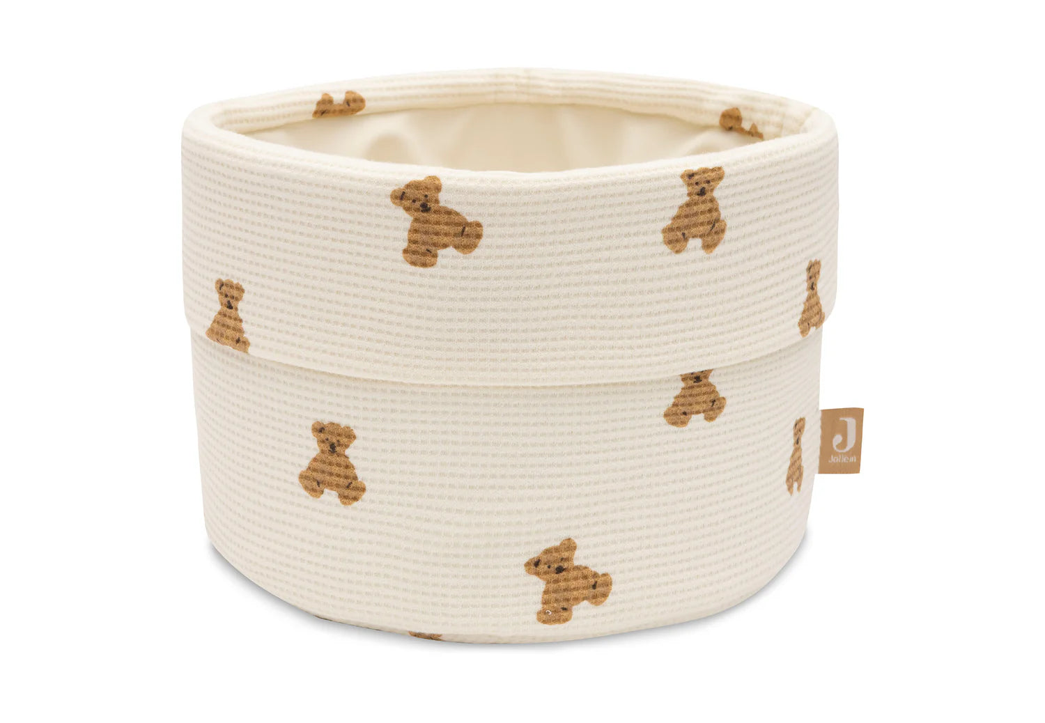 Cesta organizador Waffle Mini teddy bear · Jollein