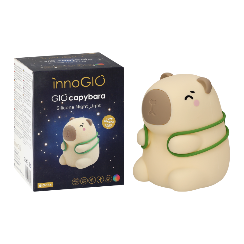 Quitamiedos de silicona Capibara · InnoGIO