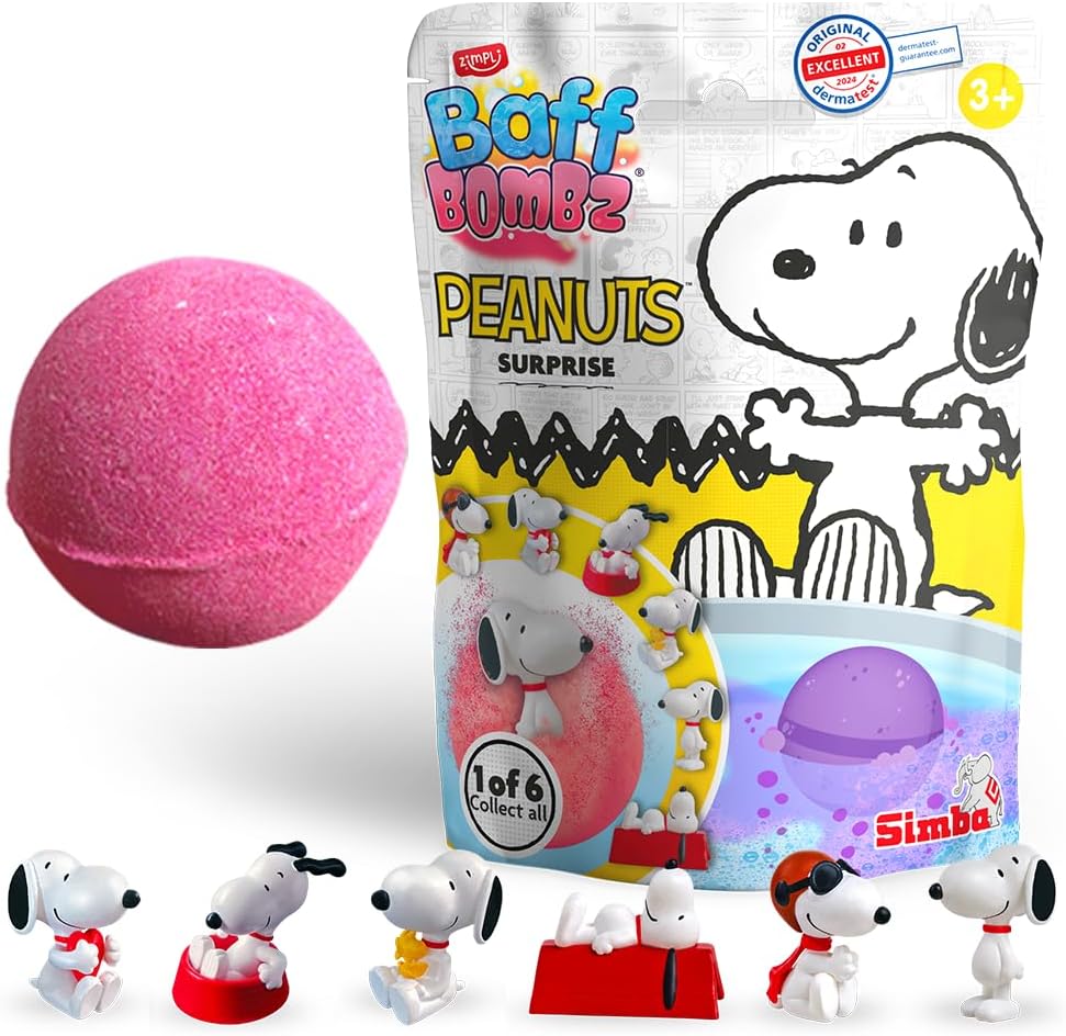 Bombas de baño surprise Peanuts · Zimpli kids