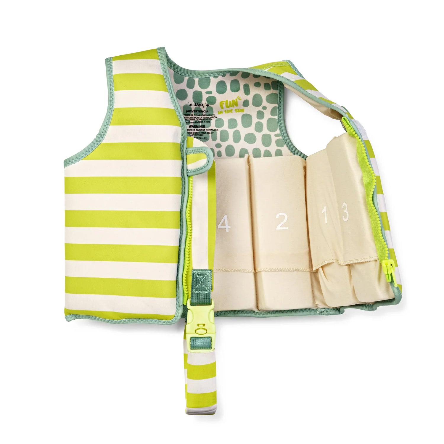 Chaleco flotador de aprendizaje "Fun in the sun" · Saro