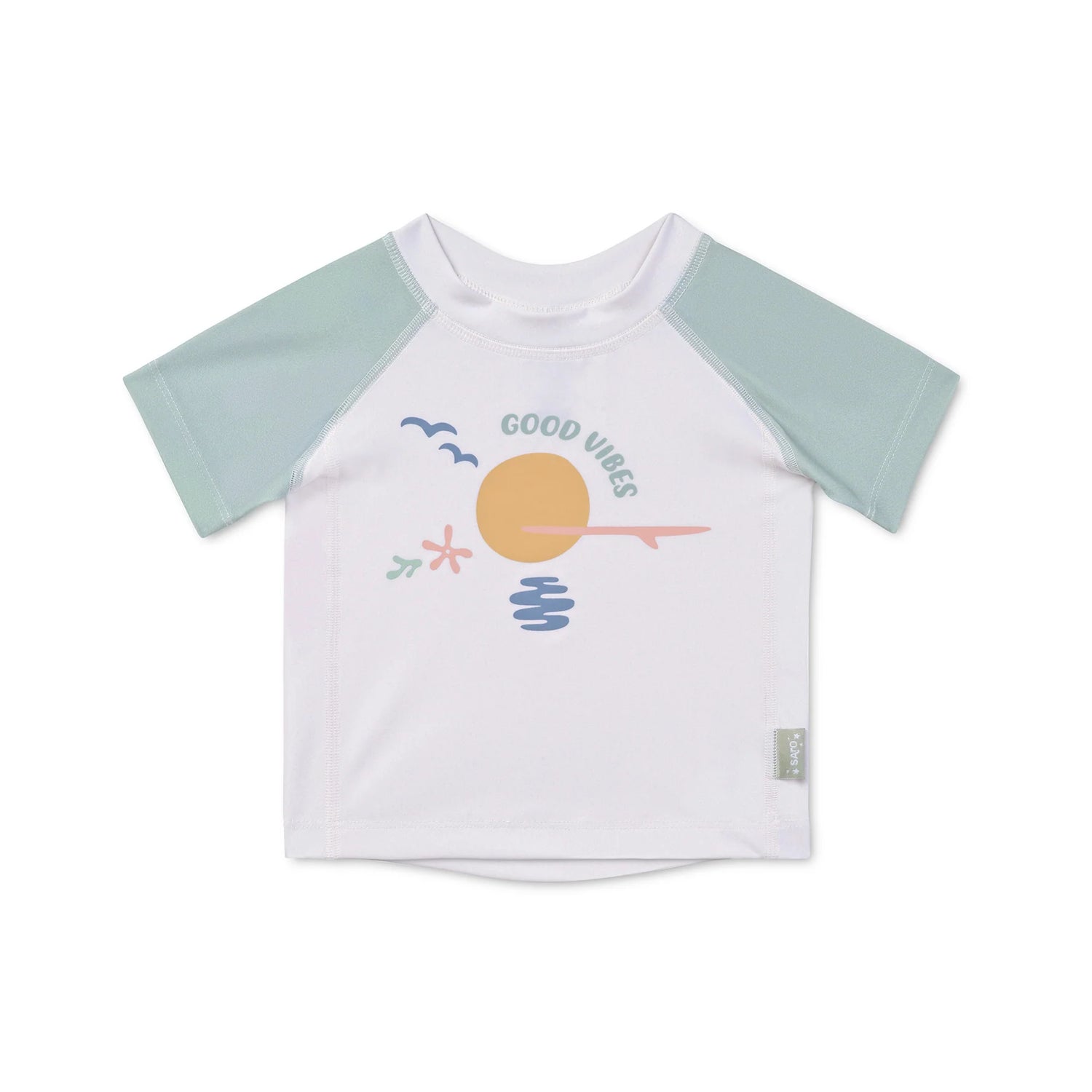 Camiseta con protección UPF 50+ "Good Vibes"· Saro