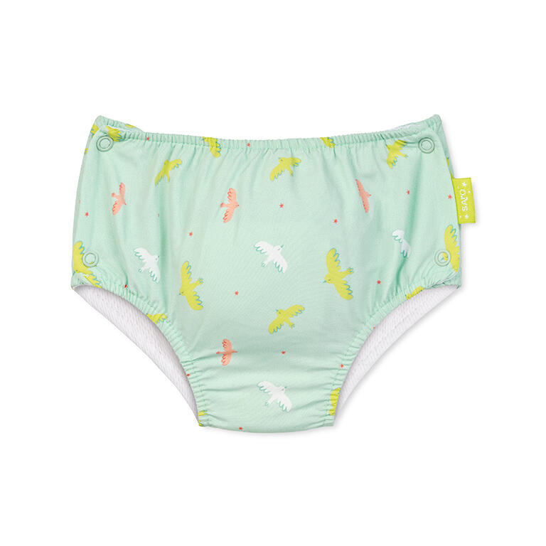 Bañador pañal con protección solar UPF 50+  "Tropicool mint" · Saro