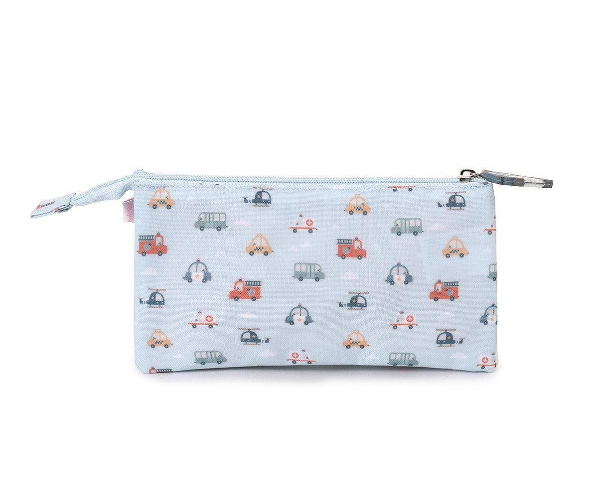 Estuche 3 compartimientos City Cars · Tutete